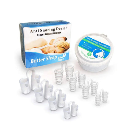 Anti-Snoring Nasal Dilator 4 Sizes Nose Vents for Healthy Sleep Breathing Aid