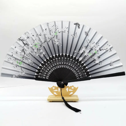 Handmade Classical Chinese Style Bamboo Folding Fans for Men Customizable Advertising Fans