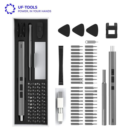UF-TOOLS 57 in 1 Wireless Magnetic Electrician Mini Pen Precise Power Battery Electric Screwdriver with Logo Printing