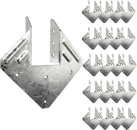 Stainless Steel Structural Hardware Hot Dip Galvanized Connection Fittings Windproof Fasteners Hurricane Ties Customizable