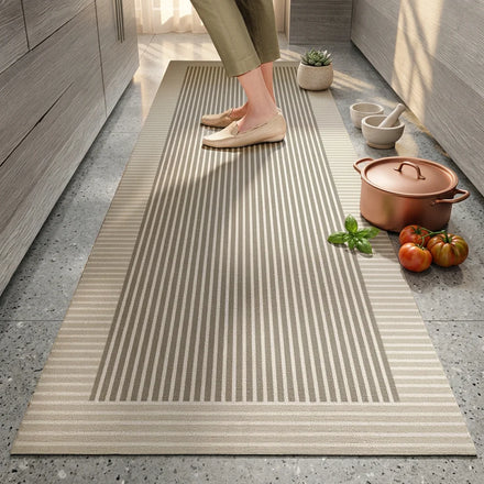 3.5MM Diatomite Kitchen Mat Custom Dollar Pattern 1.40x40 Home & Hotel Use