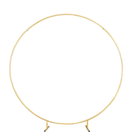 New Wedding Props Iron Circular Arch Single Pole Circular Flower Door Outdoor Lawn Wedding Decoration