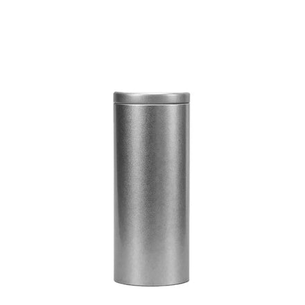 75*H135/187mm Custom Cylinder Airtight Metal Tea Tin Can Gold Silver Red Black Colors Tin Can for Food Packaging