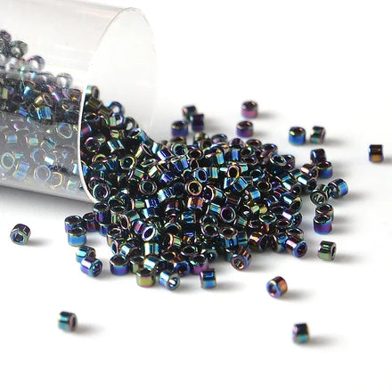 MIYUKI 11/0 Delica Seed Beads for DIY Jewelry Making and Glass Beads for Bracelets Making