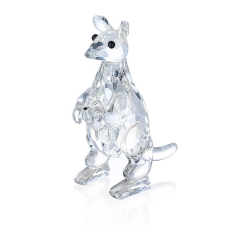 Exclusive High Quality clear Crystal Kangaroo K9 Crystal Animal Crafts Souvenirs for Home Decoration