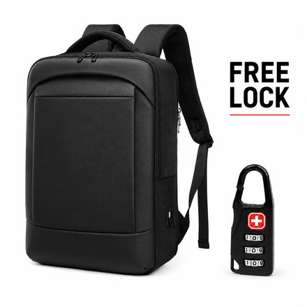 Business Laptop Backpack with USB Charging Port and Anti Theft Laptop Backpack with 16 Inch Fleece Laptop Compartment Backpack