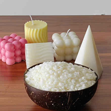 Wholesale Pillar Soya Wax for Candle Making Natural Soy Candles Wax Granules