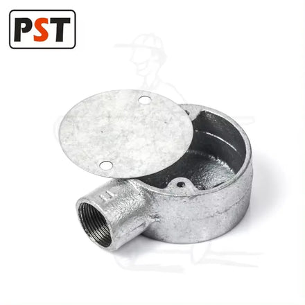 Malleable Cast Iron Hot Dipped Galvanized Thread Connecting 1 Way-Terminal Electrical Conduit Box for Pipe Lines