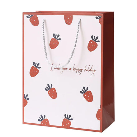 Wholesale Small Fresh Gift Bag Paper Hand Birthday Gift Packaging Bag Clothing Store Bag