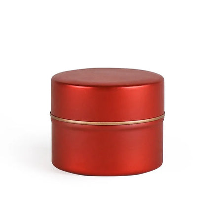 4.5*5.5cm Custom Tea Tin Can Box Round Tin Cylinder Coffee Tea Jar Airtight Round Packaging