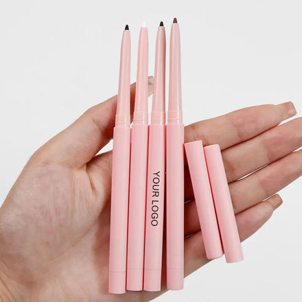 Long Lasting Wholesale Pink Eyeliner Pencil Waterproof Gel Eye Liner with Private Label Cosmetics