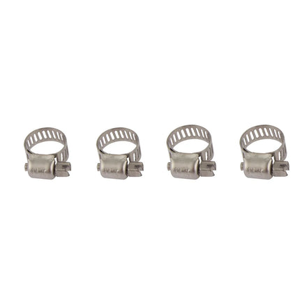 Worm Gear Stainless Steel Hose Clamps 12 Pack for Gas Beer Line Tubing 6-12mm Bar Accessories