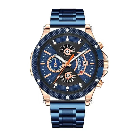 MEGIR 2216 Brand Men's Quartz Watch Luxury Chronograph Sports Waterproof Watch for Men