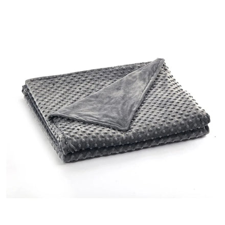 Rushed Custom Organic 100% Cotton Sensory Queen Size Weighted Blanket Cover with Free Sample