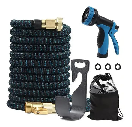China Factory Supply Expandable Flexible Plastic Garden Hose Anti-UV Durable Adjustable