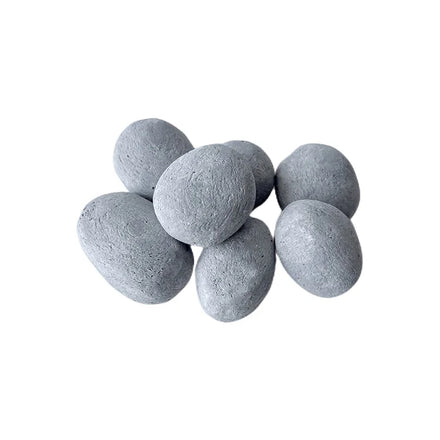24pcs Assorted Ceramic Fiber Pebbles for Fireplace Accessories