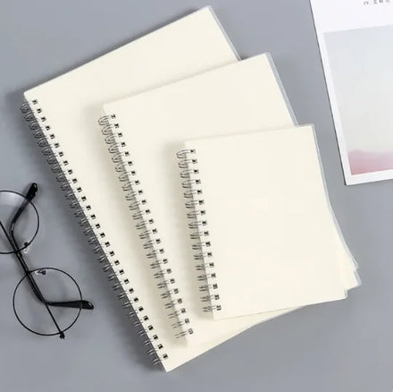 New A5 A6 B5 Spiral Book Coil Notebook To-Do Lined DOT Blank Grid Paper Journal Diary Sketchbook for School Supplies Stationery