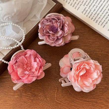 Large Flower Hair Clip Claws for Women Hair Crab Women Girls Fashion Hair Accessories