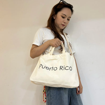Recycled Casual Heavy Duty Large Custom Printed logo Blank Cotton Canvas Tote Shopping Handbag Shoulder Beach Shopping Tote Bag