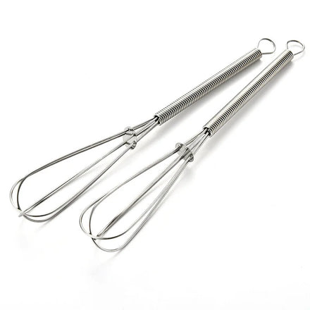 Mini Whisks Stainless Steel Small 5in &7in Tiny Whisk for Beating Blending Ingredients Mixing Sauces Mini Whisk