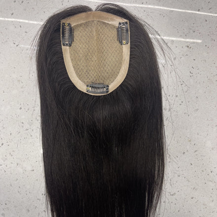 Hot Sale Remy Topper Silk Skin Base Brazilian Hair Piece Real Human Hair Topper Women