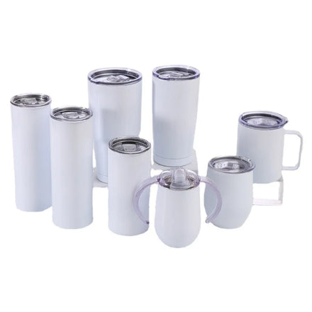 12oz 20oz Skinny Tumblers Wholesale Bulk Sublimation Tumblers for Sublimation Printing