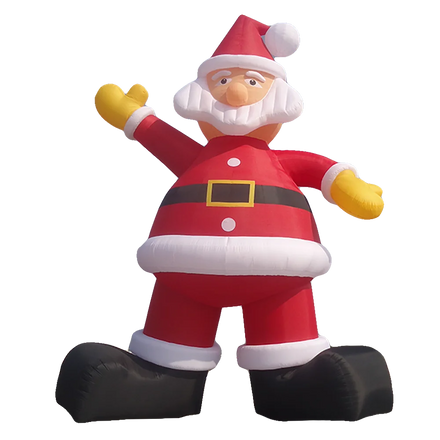 Inflatable Santa Claus Outdoor Christmas Big Blow up Yard Giant Decoration LED Lights Inflatable Santa Claus