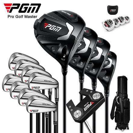 PGM MTG046 MEGA PRO 2 High-end Professional Right Handed Men Golf Clubs Complete Set with Golf Travel Bag
