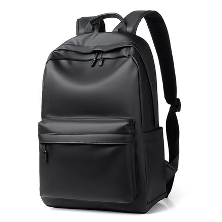 New Designer Custom Men Durable Travel Waterproof PU Leather School Bag Business Casual Sports Students Laptop Backpack