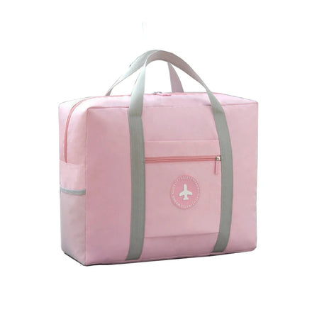 Lightweight Nylon Duffle Tote Bag Foldable Business Travel Luggage Airplane Storage Durable and Stylish