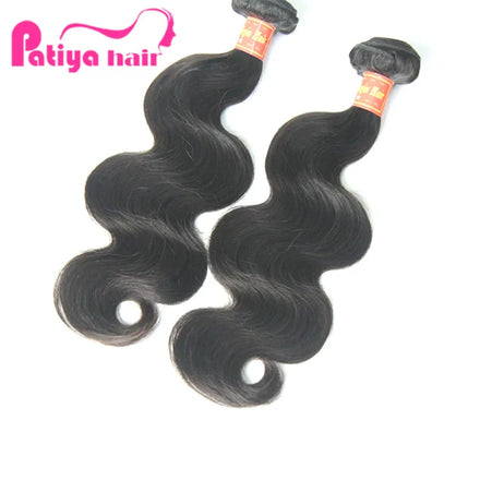 Guangzhou Patiya Hair Vendors Wholesale Wavy Brazilian Hair Extensions Double Drawn Soft and Smooth Body Wave Bundles Human Hair