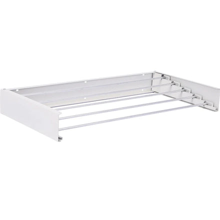 Wall-Mounted Multifunctional Folding Hanger Drying Rack Hidden Bathroom Towel Rack
