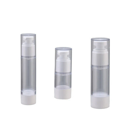 For Clear Airless Pump Fine Mist Spray Bottle 15ml 30ml 50ml 80ml 100ml 120ml Continuous Spray for Shampoo and Blush