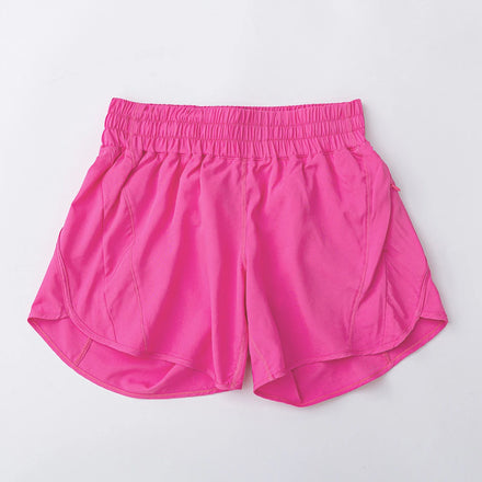 Factory Sport Summer Shorts Double Layer Elastic Quick Dry Sweat Wicking Breathable Yoga Gym Sports Running Shorts for Women