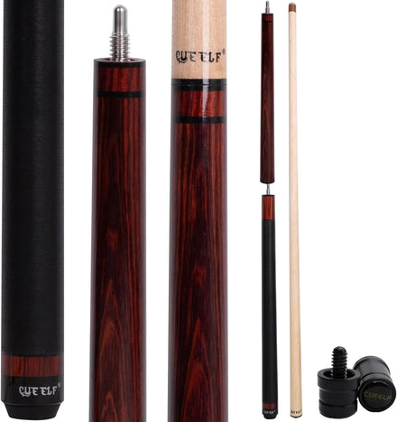 CUEELF Heavy Hitter Jump Break Cue 3 Piece Pool Stick 58 Inch Pool 20/21/23 oz Break Pool Cue
