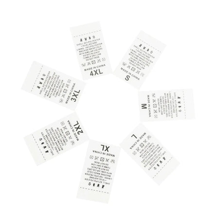 Eco-friendly Customized TPU Wash Care Label TPU Clothing Label Water Proof TPU Clothing Label for Swimwear