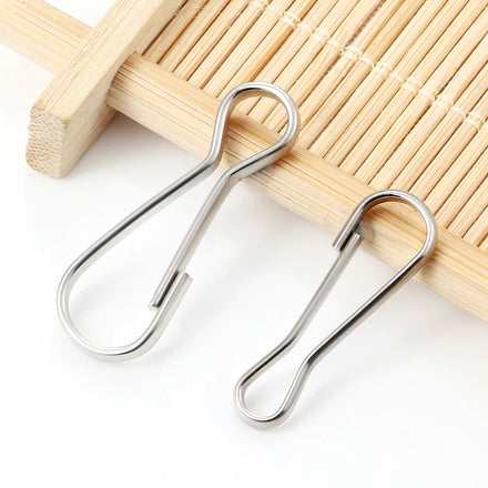 Uniquely Designed Stainless Steel Clasp for DIY Necklace and Bracelet for Jewelry Making & Clothing Pants Curtain Clasp