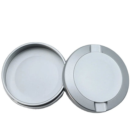 Custom Aluminum Snus Can CNC Metal Snus Can Silver Metal Container Can OEM CNC Machining Service