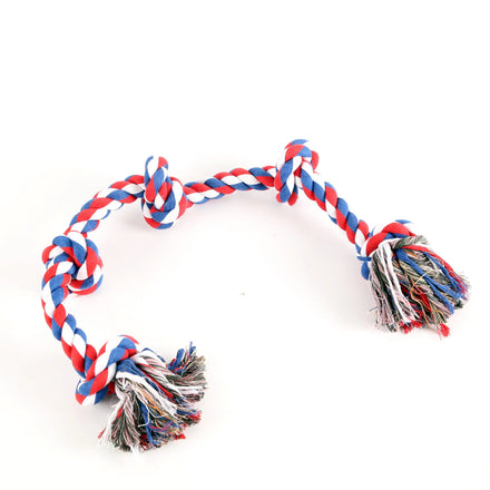 Large Dog Rope Toys for Aggressive Chewers Dog Rope Pet Tug Toy Cotton