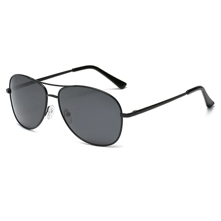 New UV400 Metal TAC Polarized Double Bridge Sun Glasses for Driving Fishing Golf Photochromic Sunglasses