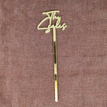 Customized Gold Silver Rose Gold Black White Frosted Clear Acrylic Drink Stirrers With Customized Laser Cut Logo