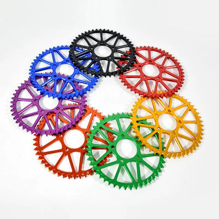 E-bike Off-road Dirtbike Motorcycle Accessories 48T 52T 54T 58T 64T Tooth Plate Sprocket for SUR-RON Light Bee X