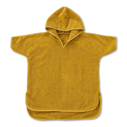 Custom Printed Beach Child Poncho Hooded Towel 100% Cotton Cut Pile SOLID COLOR Kids Poncho Towel Surf Dry Fast
