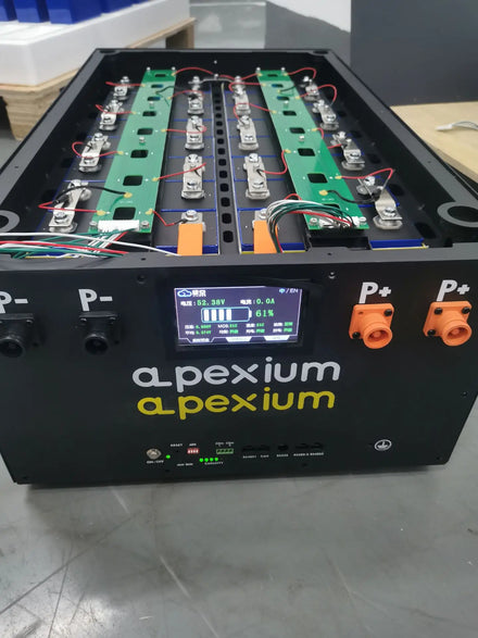 Docan JK BOX 48V 280Ah Pro DIY Enclosure Metal Box With JK PB2A16S20P 48V 200A Inverter BMS 4.3 Inch LCD Display
