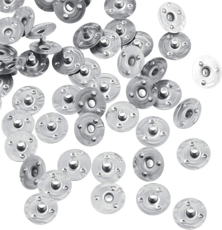 100pcs/pack Candle Wick Sustainer Tab Metal Candle Accessory Wick Holder Candle Making Tool
