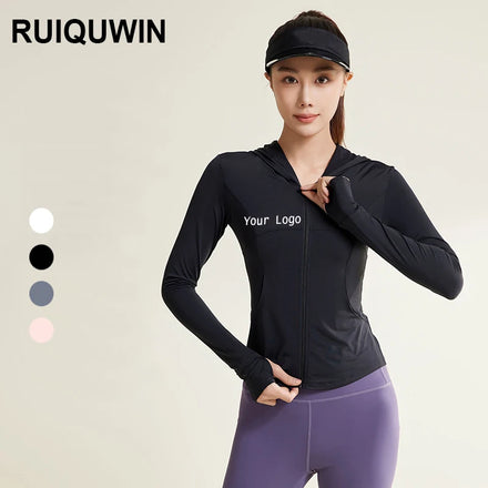 RUIQUWIN Custom Summer New Sunscreen Clothing Anti-UV Ice Silk Jacket Sun Proof Clothing Protection Jackets for Girls