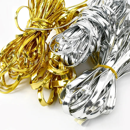 Meetee RC332 5/8/10mm Garment Bag Chain Accessories Mirror Gold Ribbon Rope DIY Necklace Jewelry Decorative Rope -PU Leather