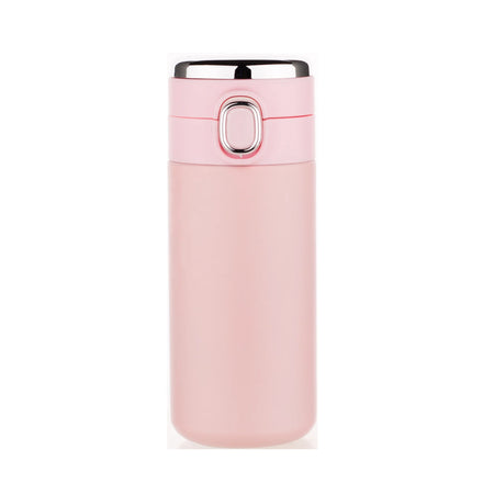 Modern Design 304 Stainless Steel Vacuum Insulated Water Bottle Intelligent Temperature Measuring Pop-Up Lid 6-12 Hours Thermal
