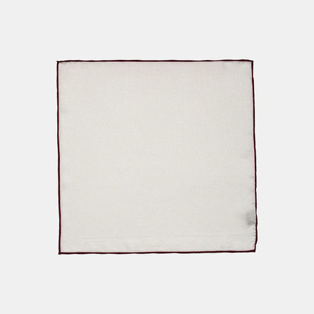 2024 New Style High-Grade Custom Plain Silk Handkerchief 100% Solid Silk Pocket Square Fashion Accessories Hand Rolled