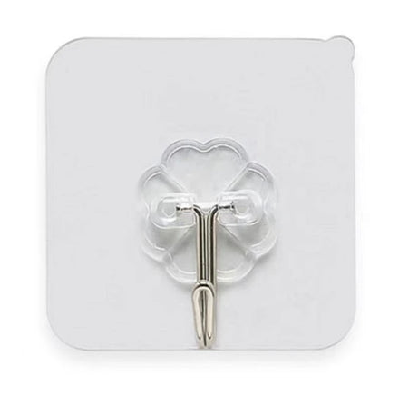 Hook Stick Wall Adhesive Hook Household Wall Hanging Kitchen Thick Hole Free Hook Super Adhesive